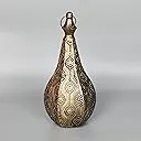 Hand-Hammered Brass Lantern from Marrakech Medina — view 4