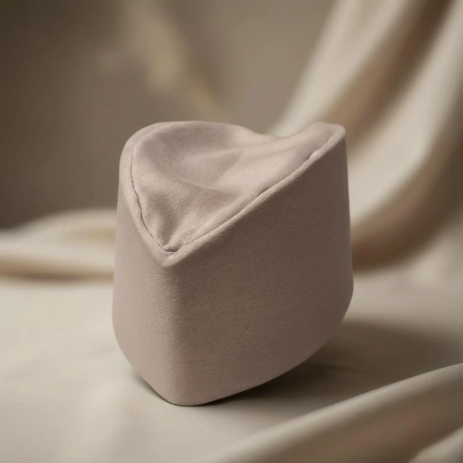 Hand-Woven Cotton Tarboush from Fès Medina — view 2
