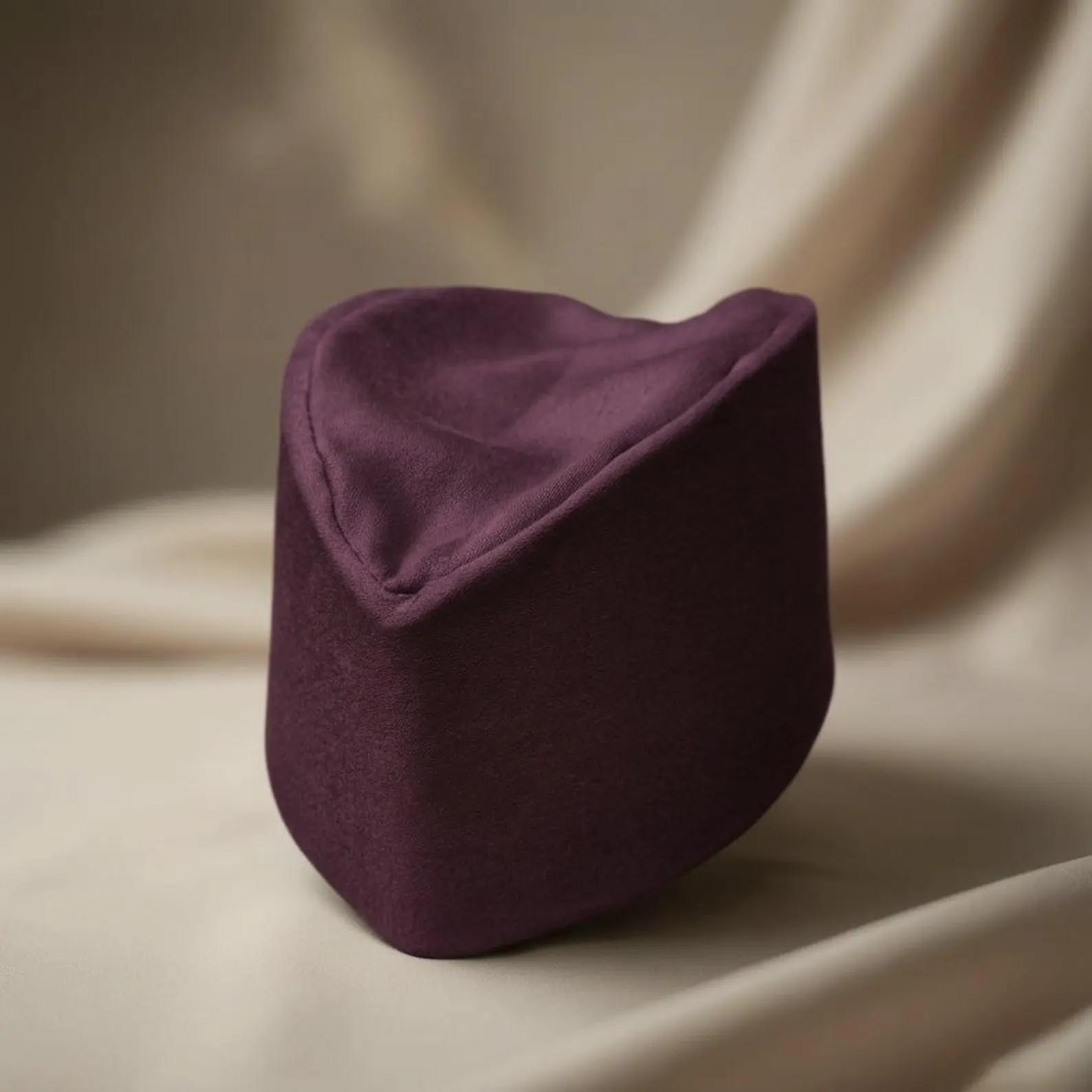 Hand-Woven Cotton Tarboush from Fès Medina — view 8