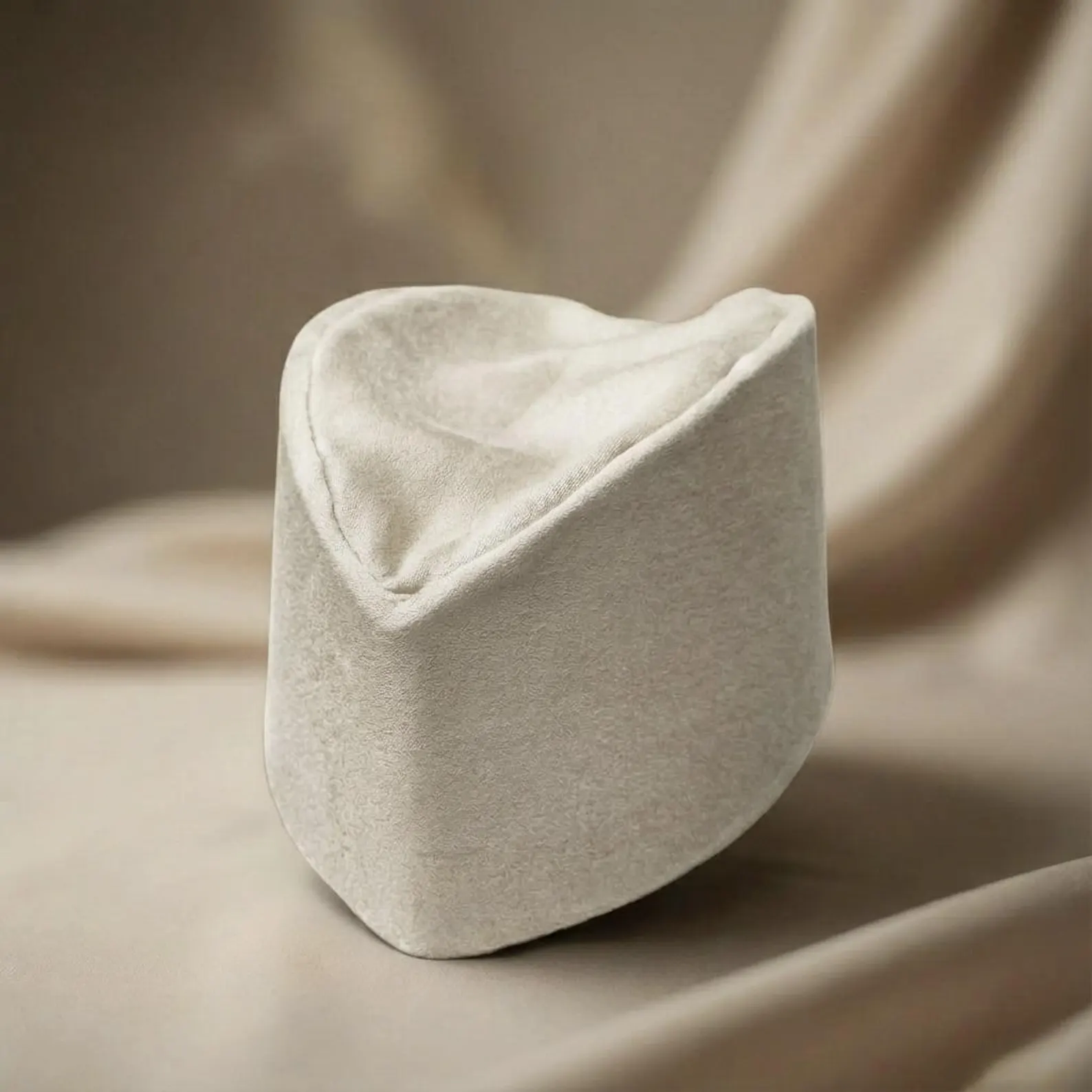 Hand-Woven Cotton Tarboush from Fès Medina — view 9