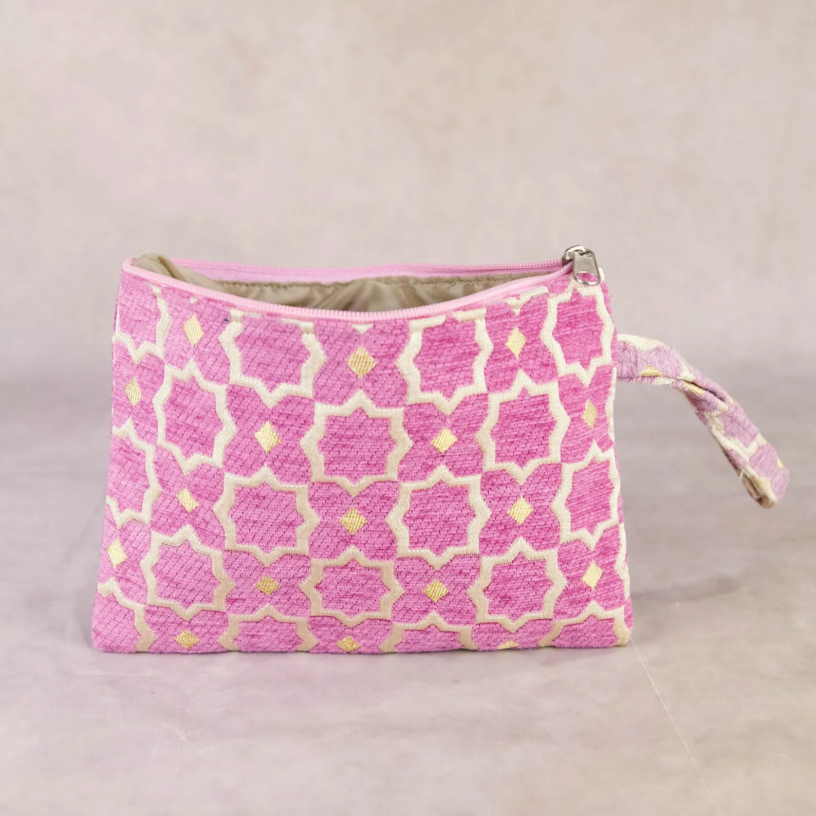Cotton Zellij Embroidered Coin Purse from Agadir — view 6