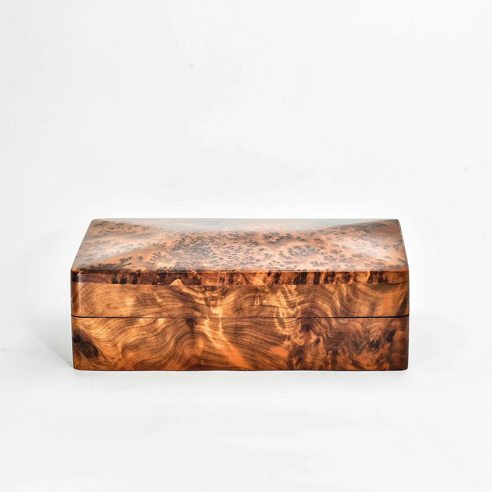 Thuya Burl Keepsake Box from Agadir — view 5