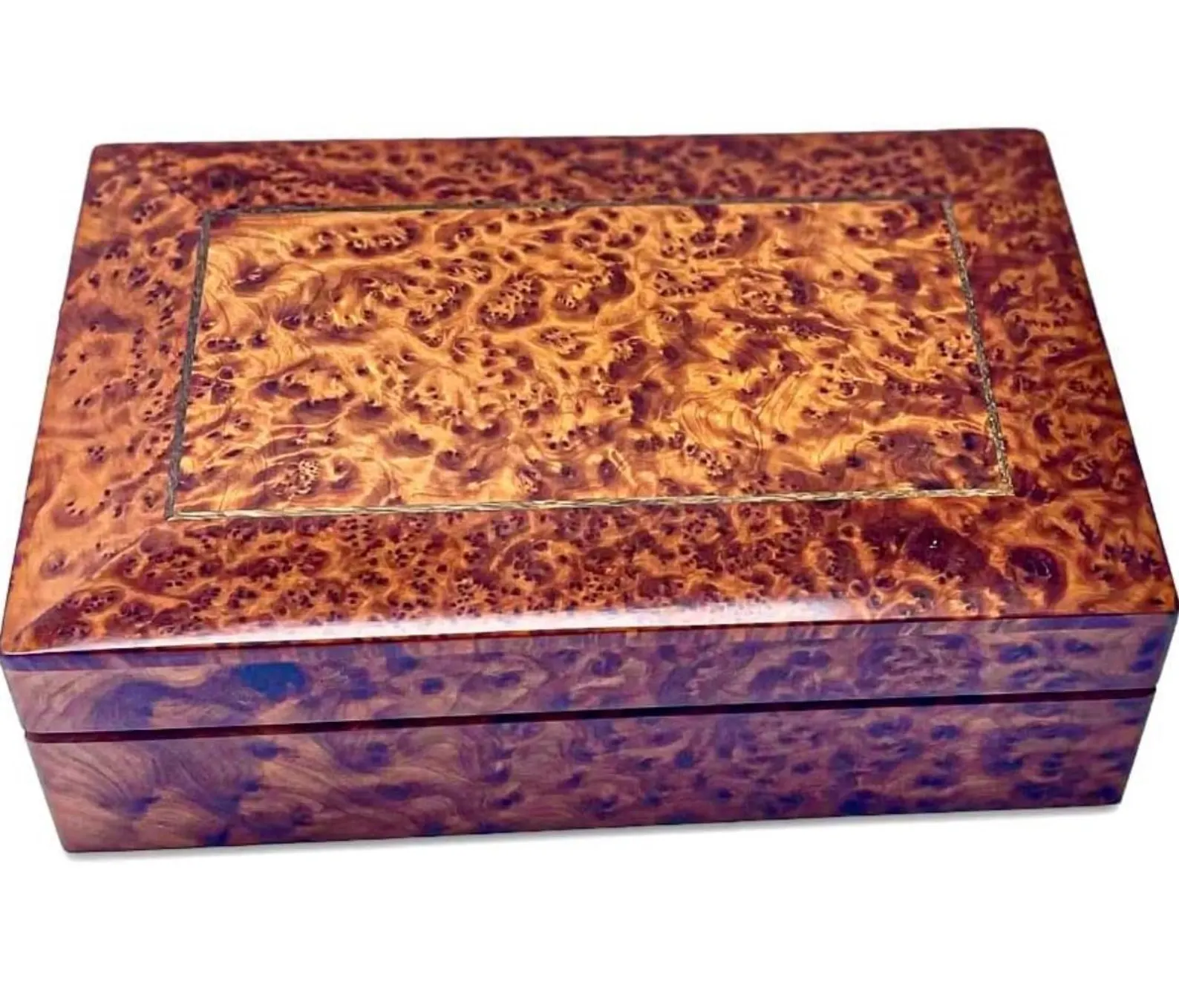 Thuya Burl Keepsake Box from Agadir — view 10