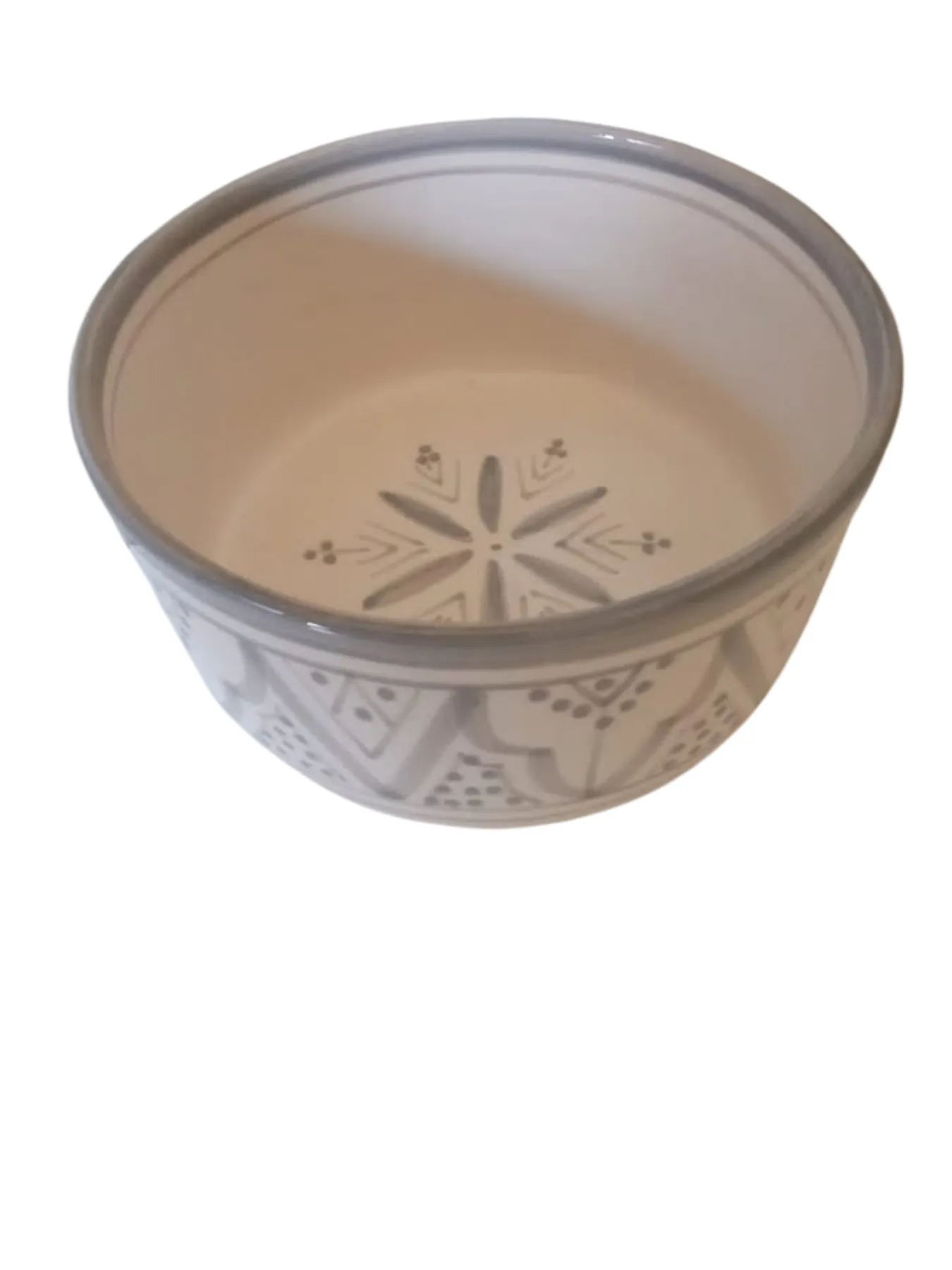 Hand-Painted Ceramic Bowl from Safi, Morocco 15cm — view 5
