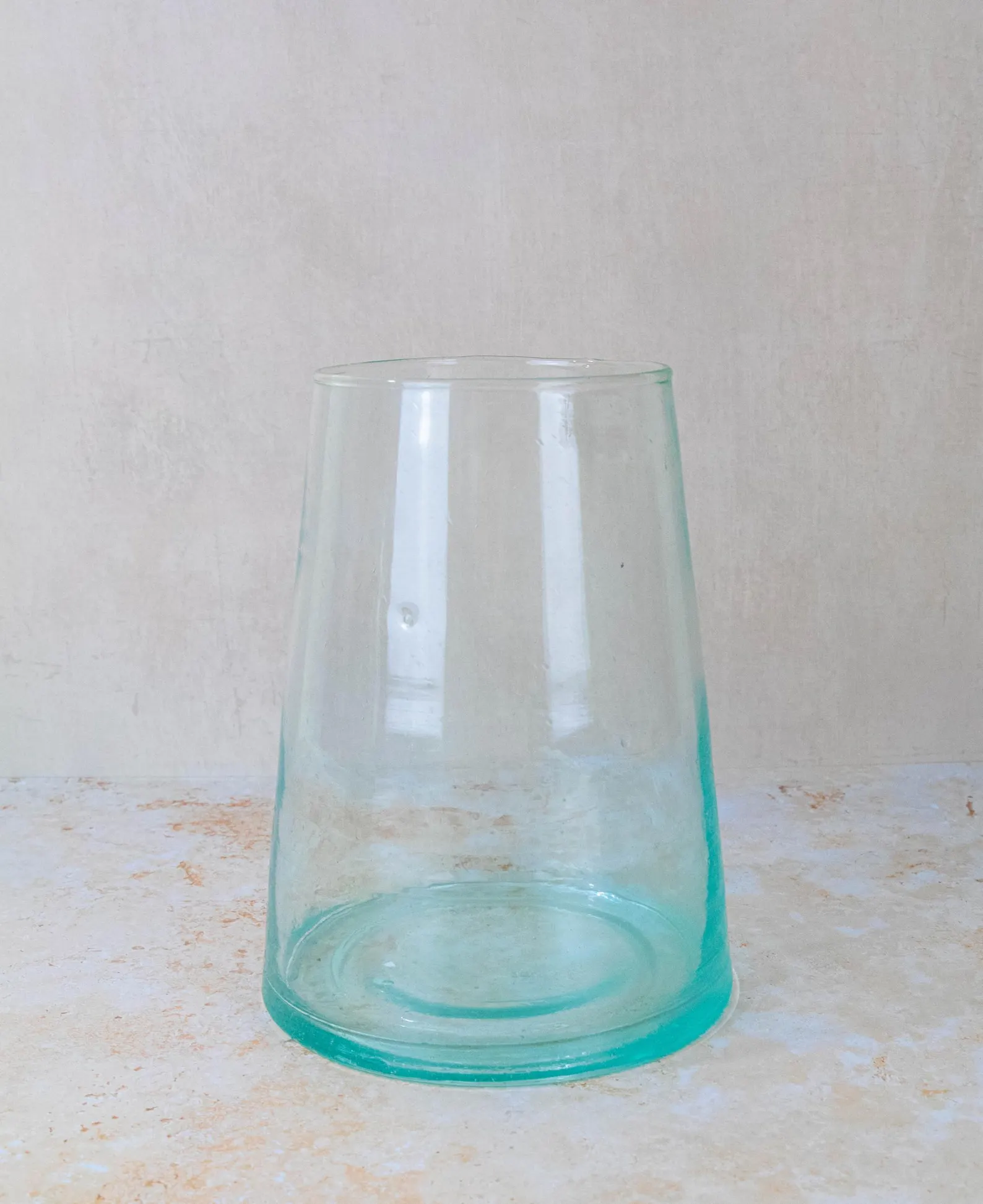 Hand-Blown Beldi Glass Vase from Fès — view 6