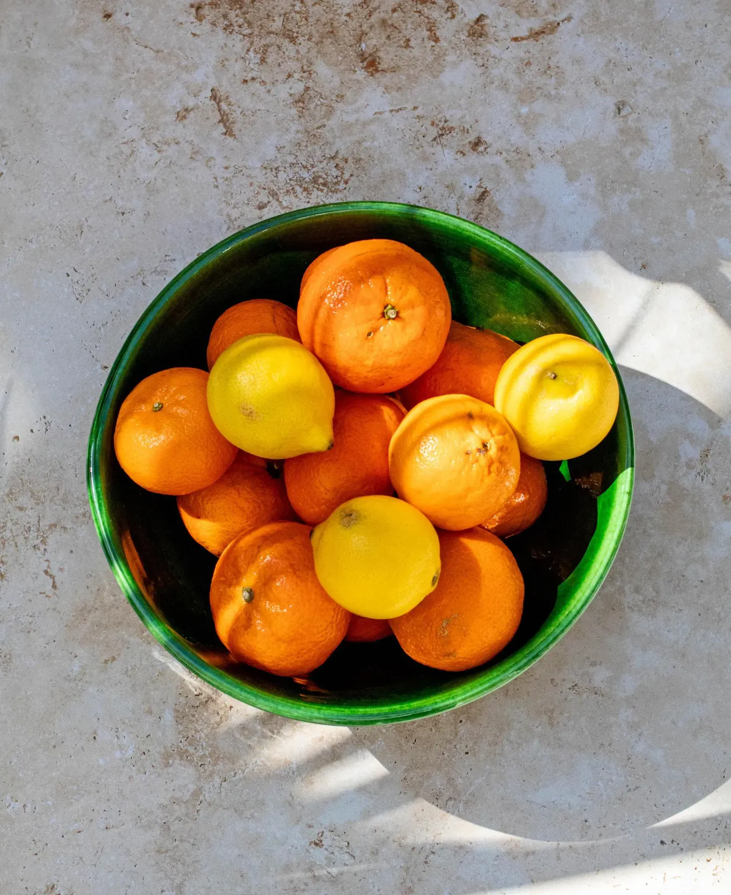 Emerald Terracotta Bowl from Marrakech — view 3