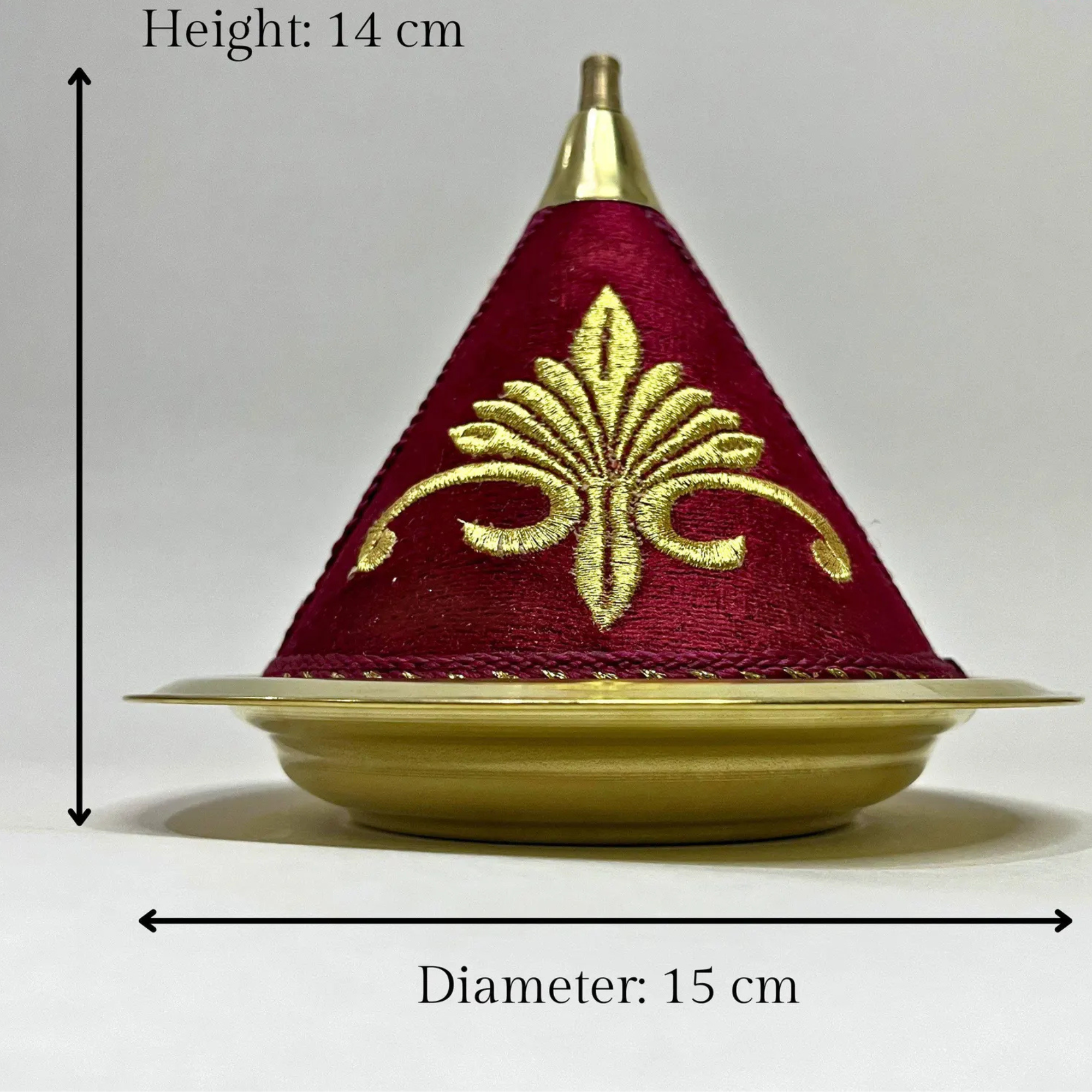 Hand-Engraved Brass Tagine Bowls from Marrakech — view 3