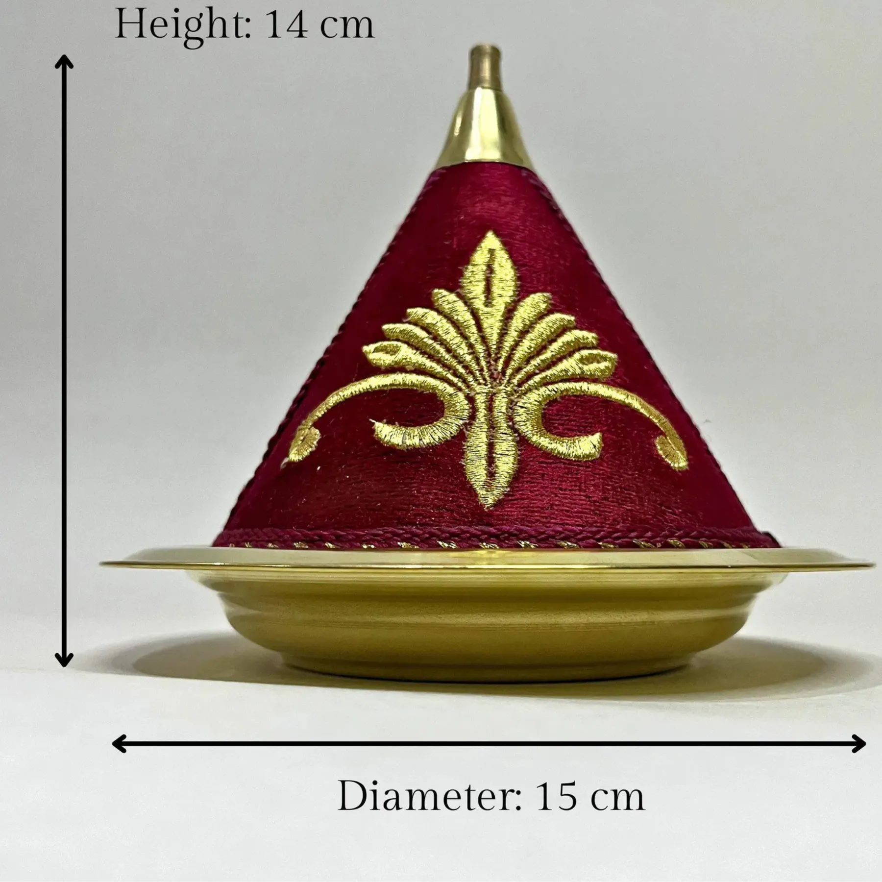 Hand-Engraved Brass Tagine Bowls from Marrakech — view 3