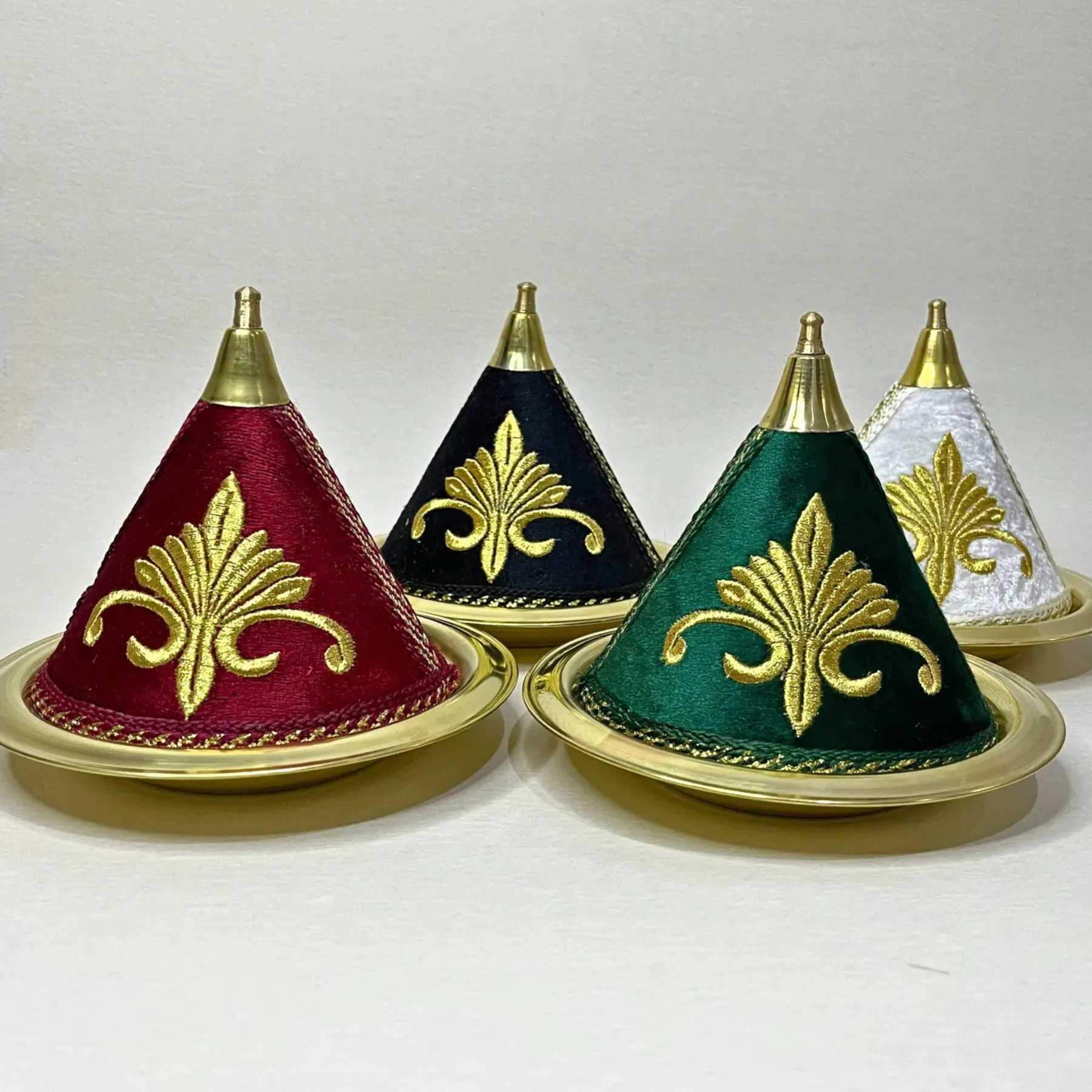 Hand-Engraved Brass Tagine Bowls from Marrakech — view 4