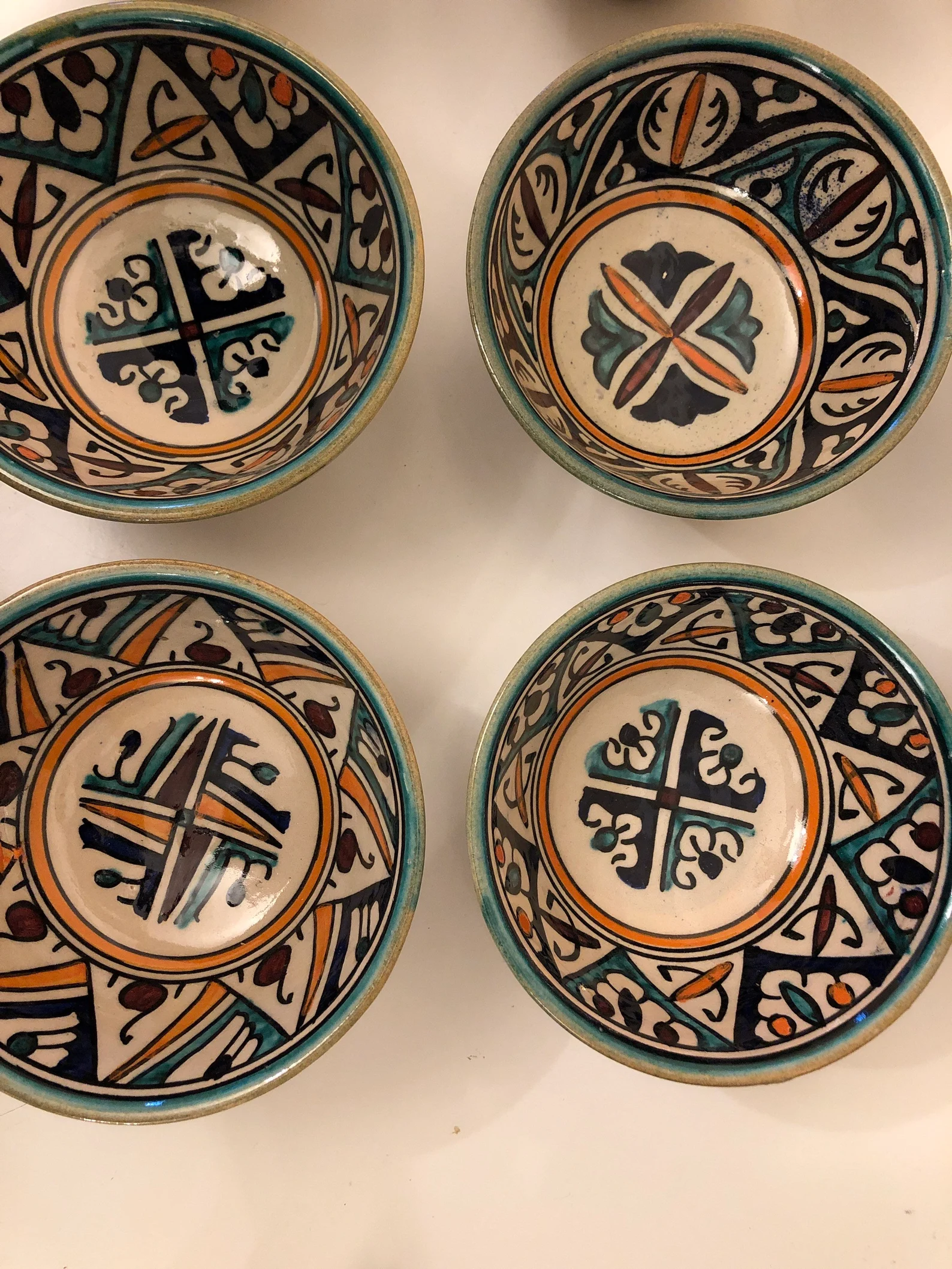 Hand-Painted Ceramic Bowls from Safi's Ancient Kilns — view 3
