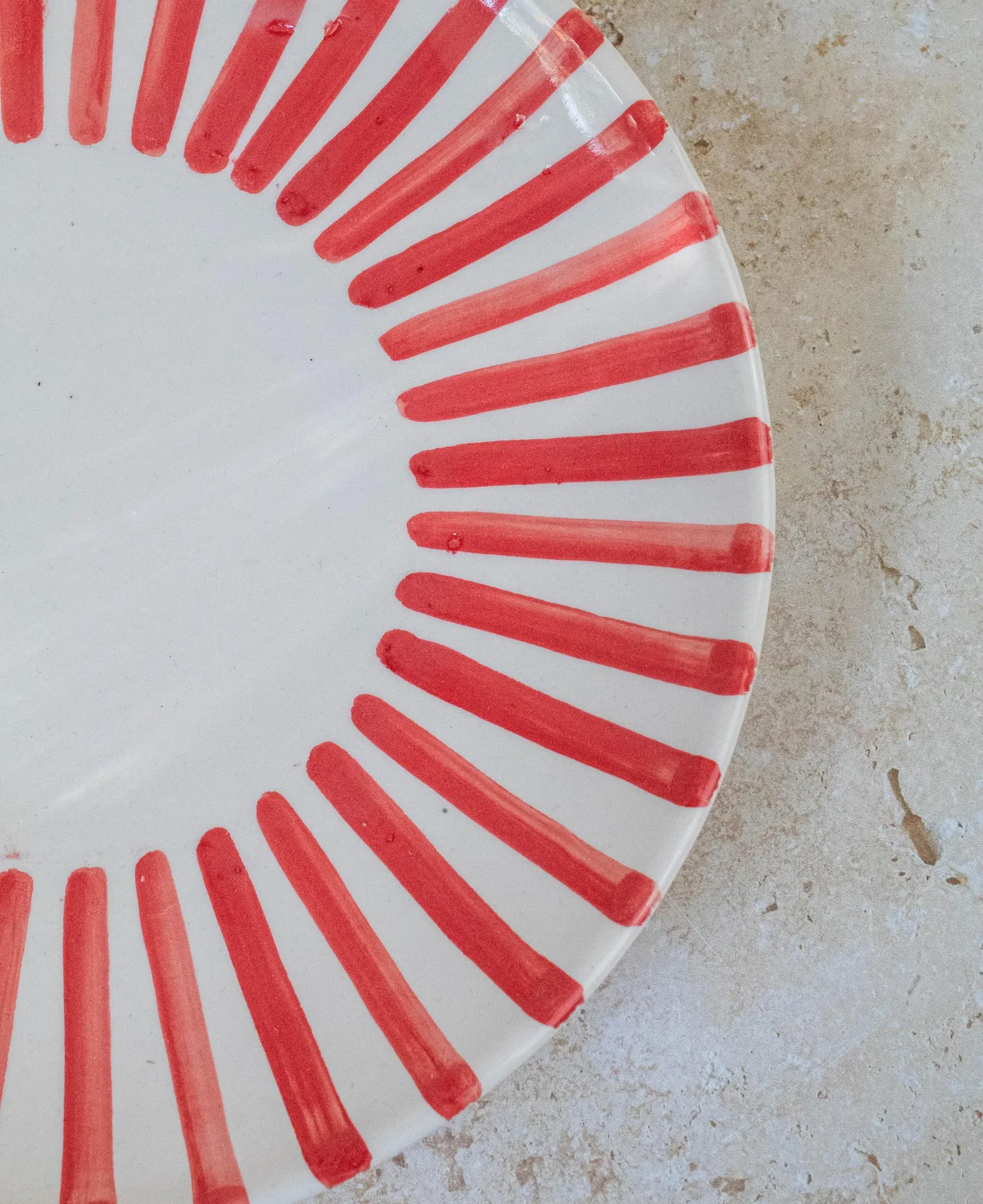 Safi Ceramic Plate by Bennasser — view 2