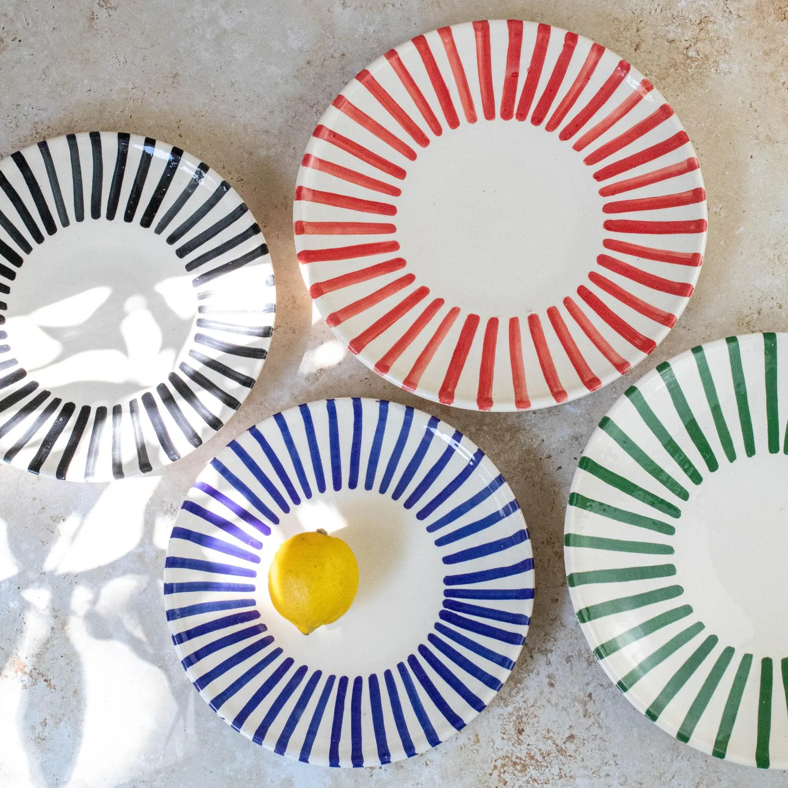 Safi Ceramic Plate by Bennasser