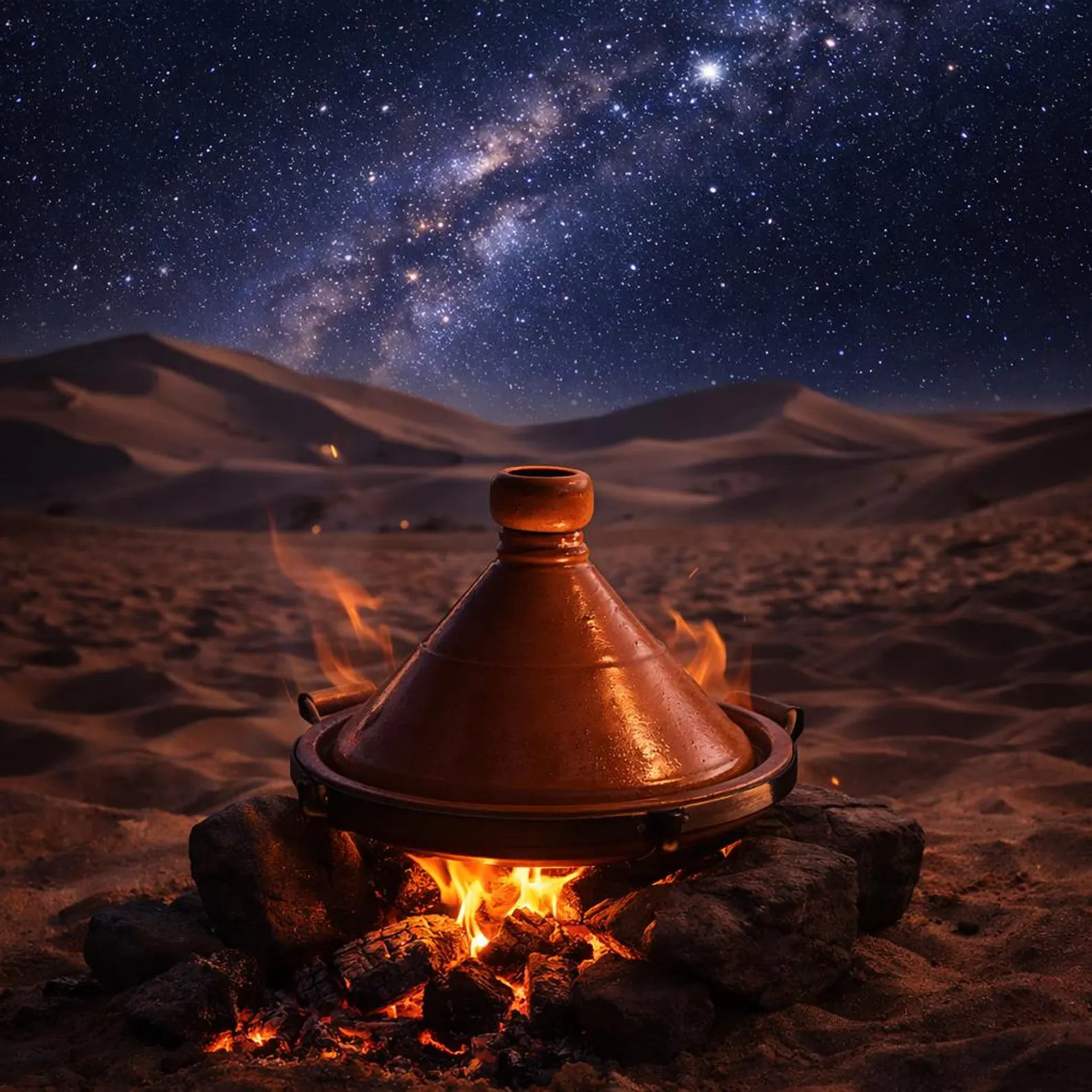 Safi Terracotta Tagine with Zellige Finish — view 5