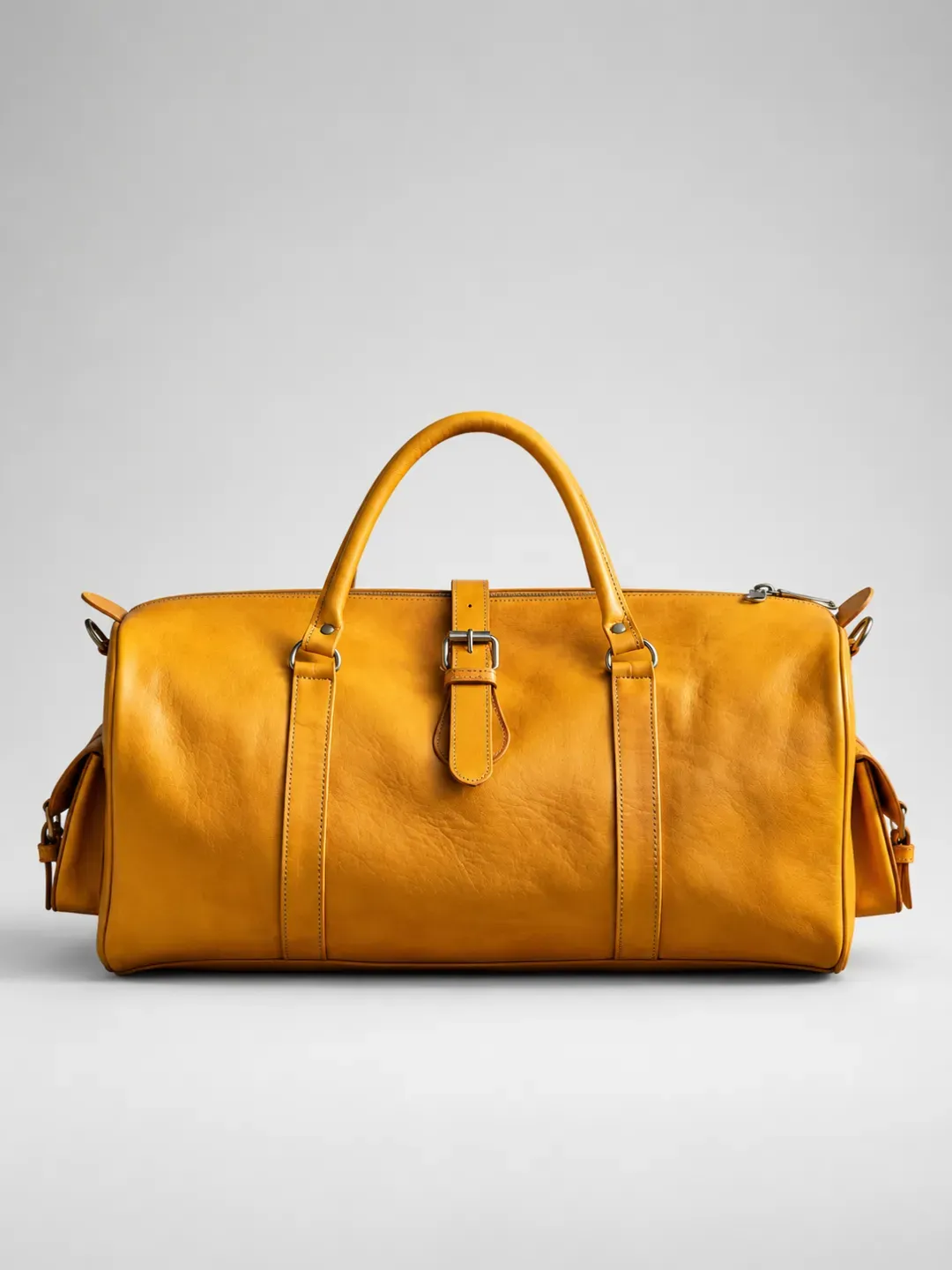 Handmade Moroccan Leather Travel Bag