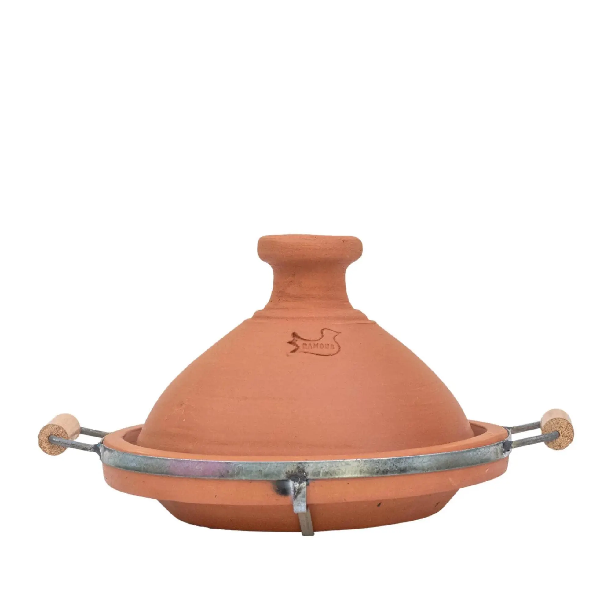 Handmade Moroccan Terracotta Tagine Pot – Traditional Unglazed Clay Cooking Tagine for Stovetop & Oven (Multiple Sizes)
