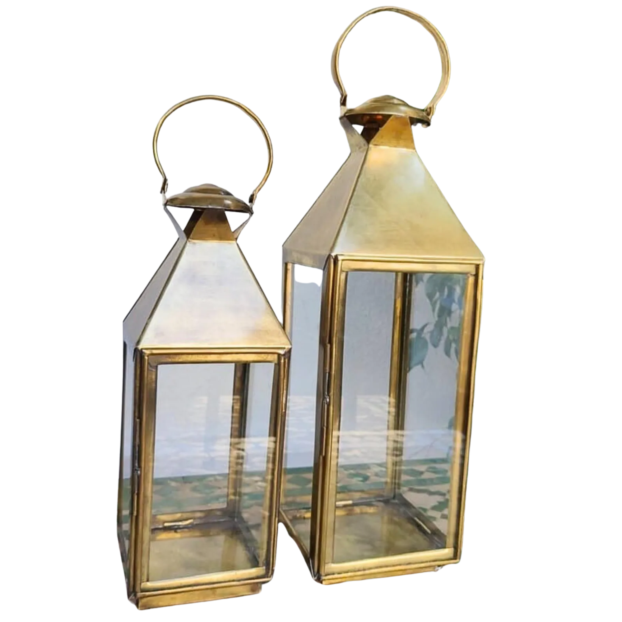 Marrakech Brass Shadow Lantern by EL hadj Ahmed — view 13