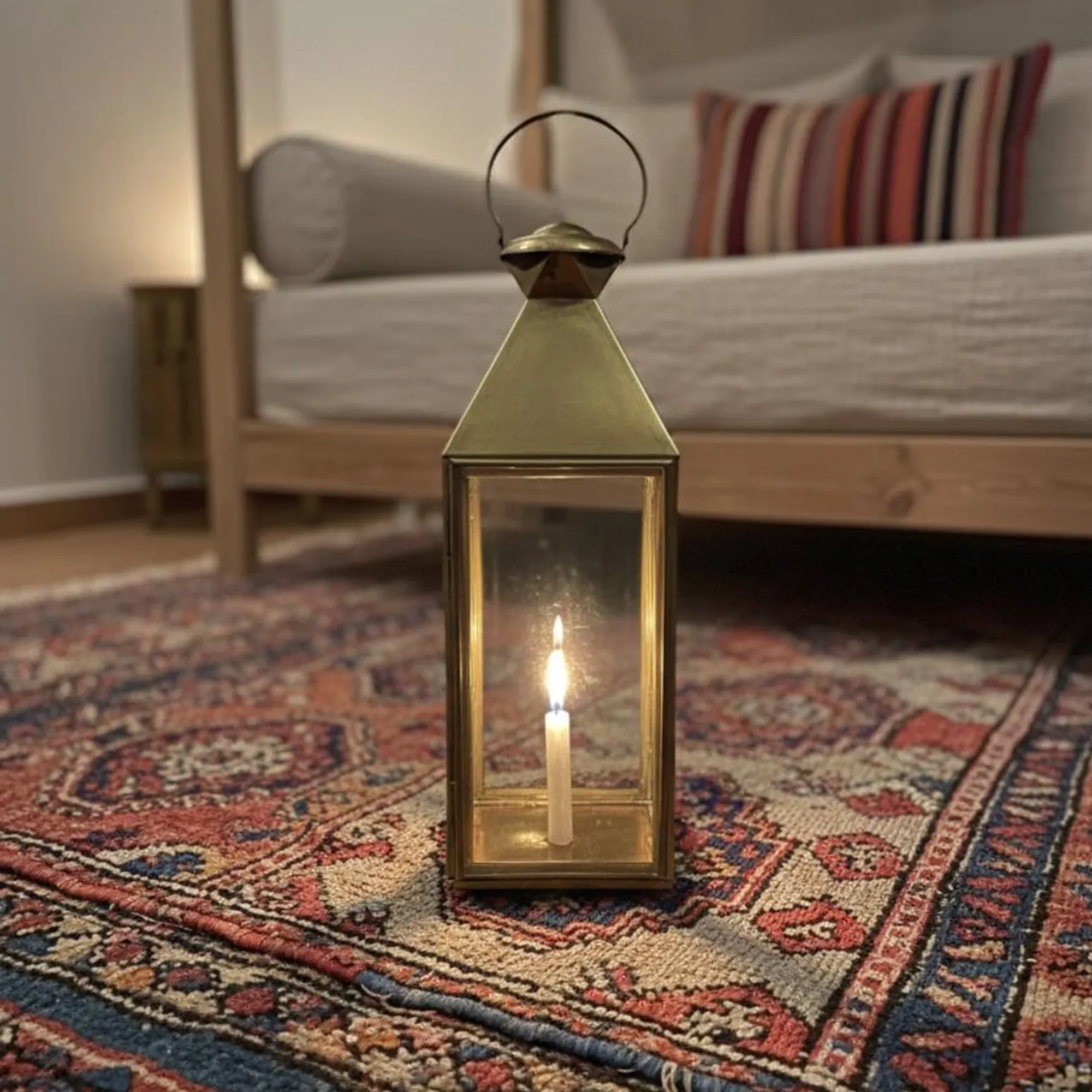 Marrakech Brass Shadow Lantern by EL hadj Ahmed — view 4