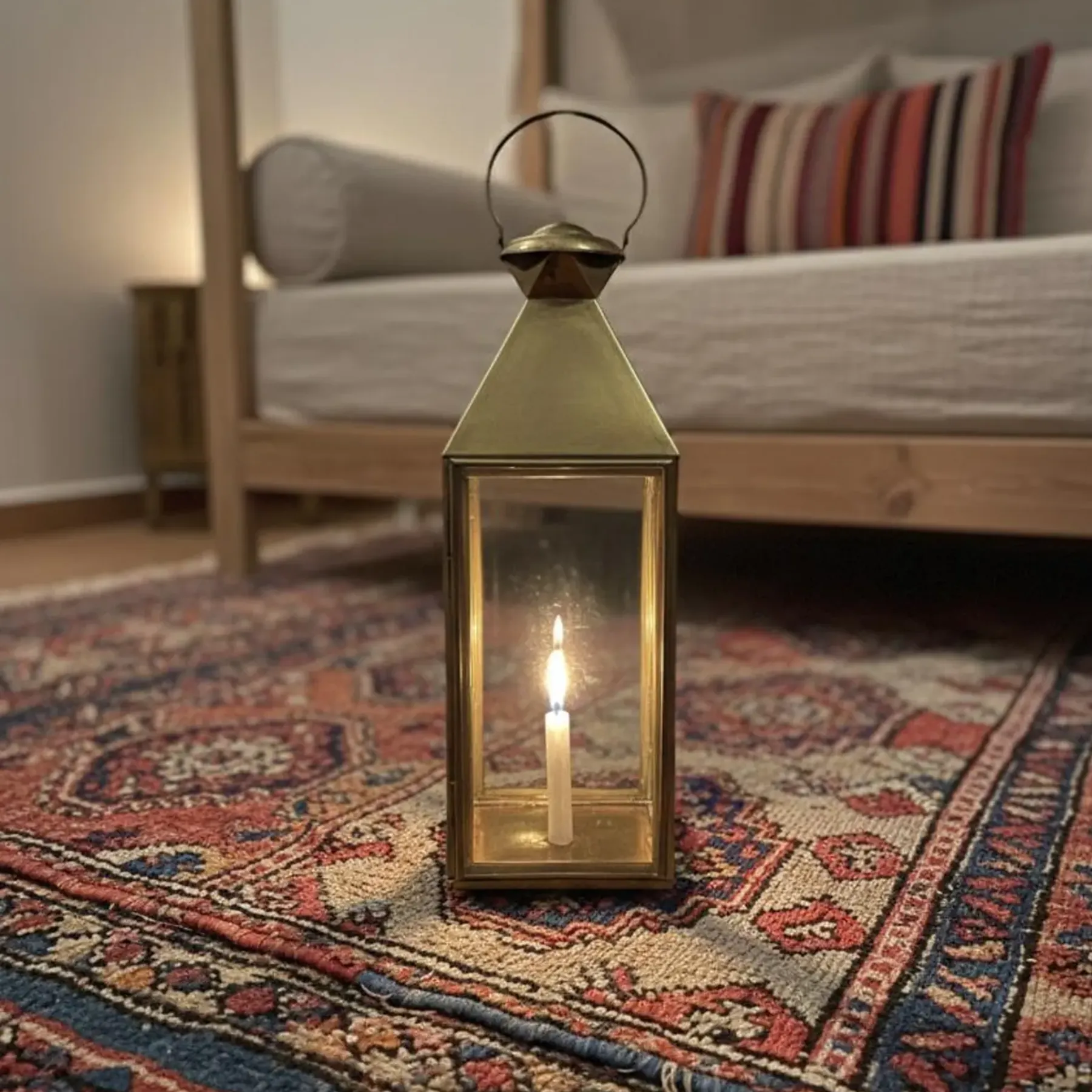 Marrakech Brass Shadow Lantern by EL hadj Ahmed — view 4