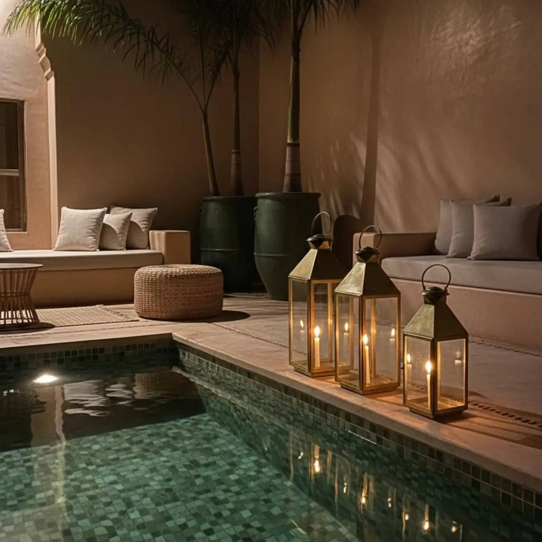 Marrakech Brass Shadow Lantern by EL hadj Ahmed — view 6