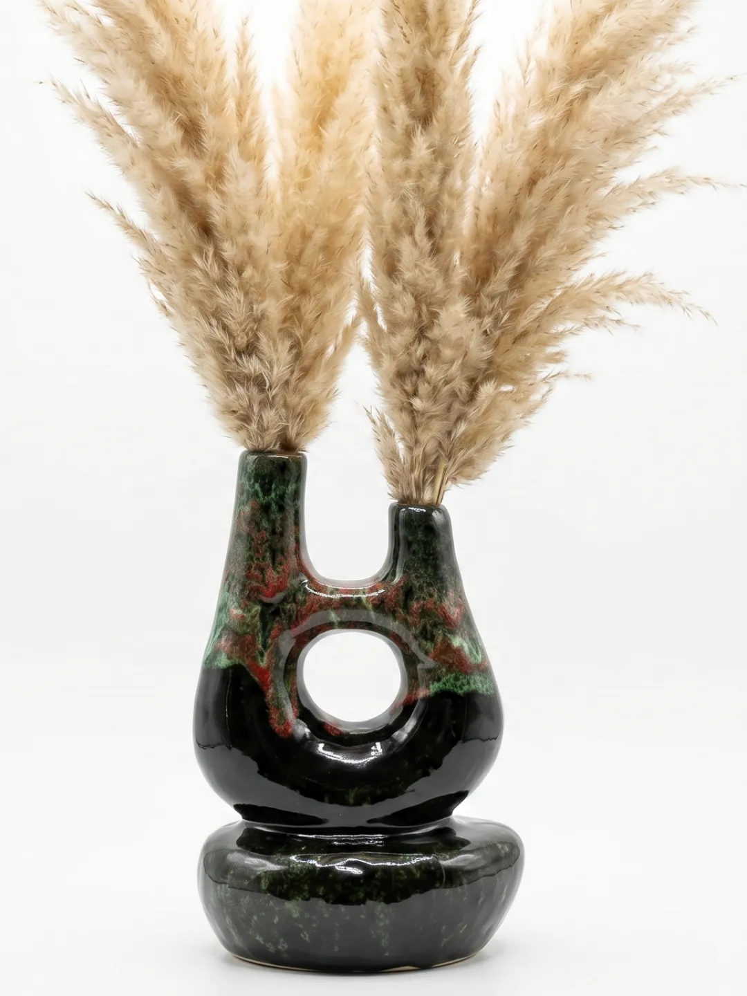 Hand-Thrown Ceramic Vase — Marrakech, multicolo