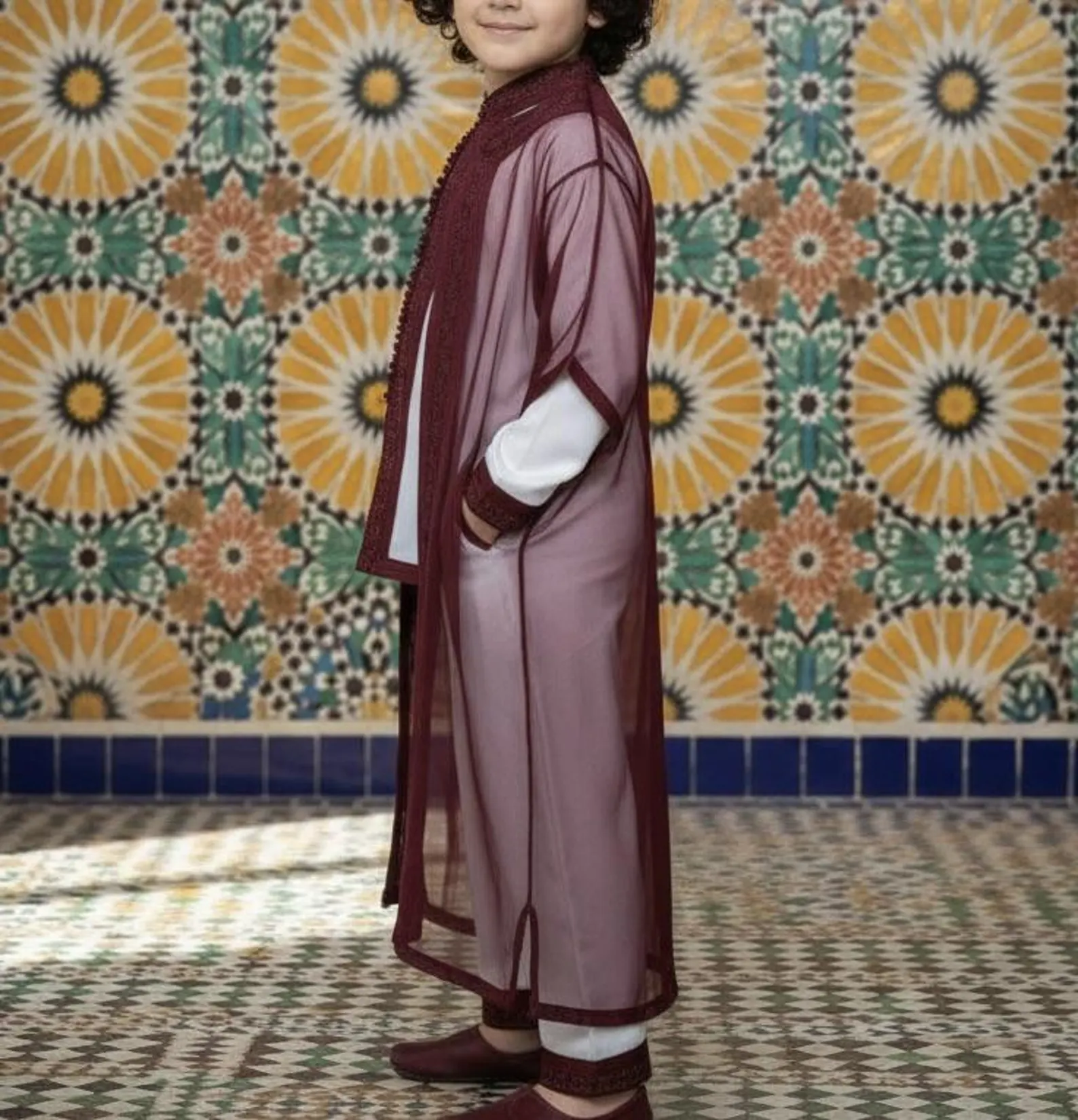 Cotton Jabador Set from Salé's Medina — view 12