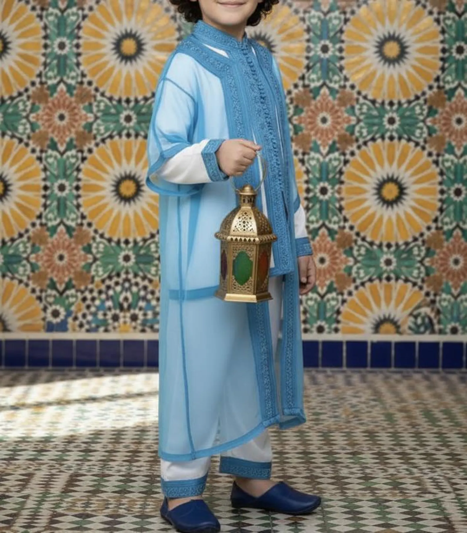 Cotton Jabador Set from Salé's Medina — view 7