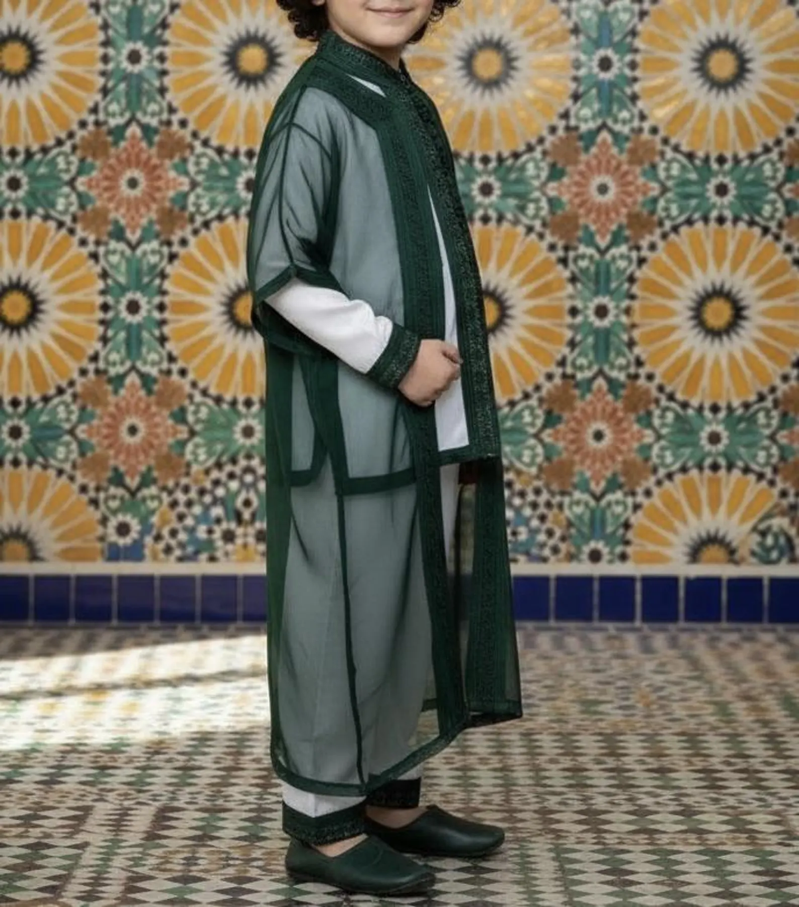 Cotton Jabador Set from Salé's Medina — view 10