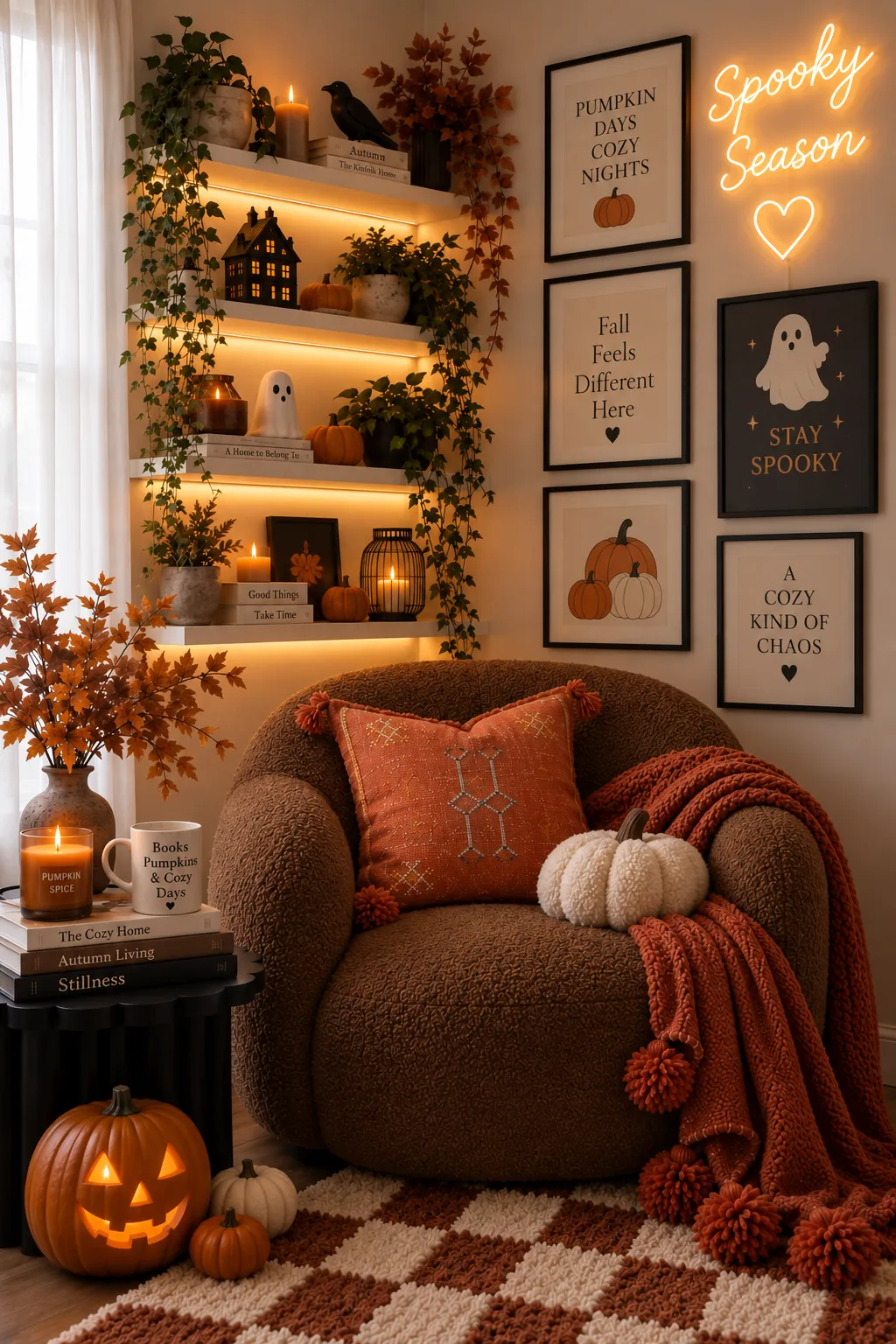 Terracotta Orange Cactus Silk Pillow Cover, Handwoven Moroccan Sabra Cushion with Amazigh Motifs