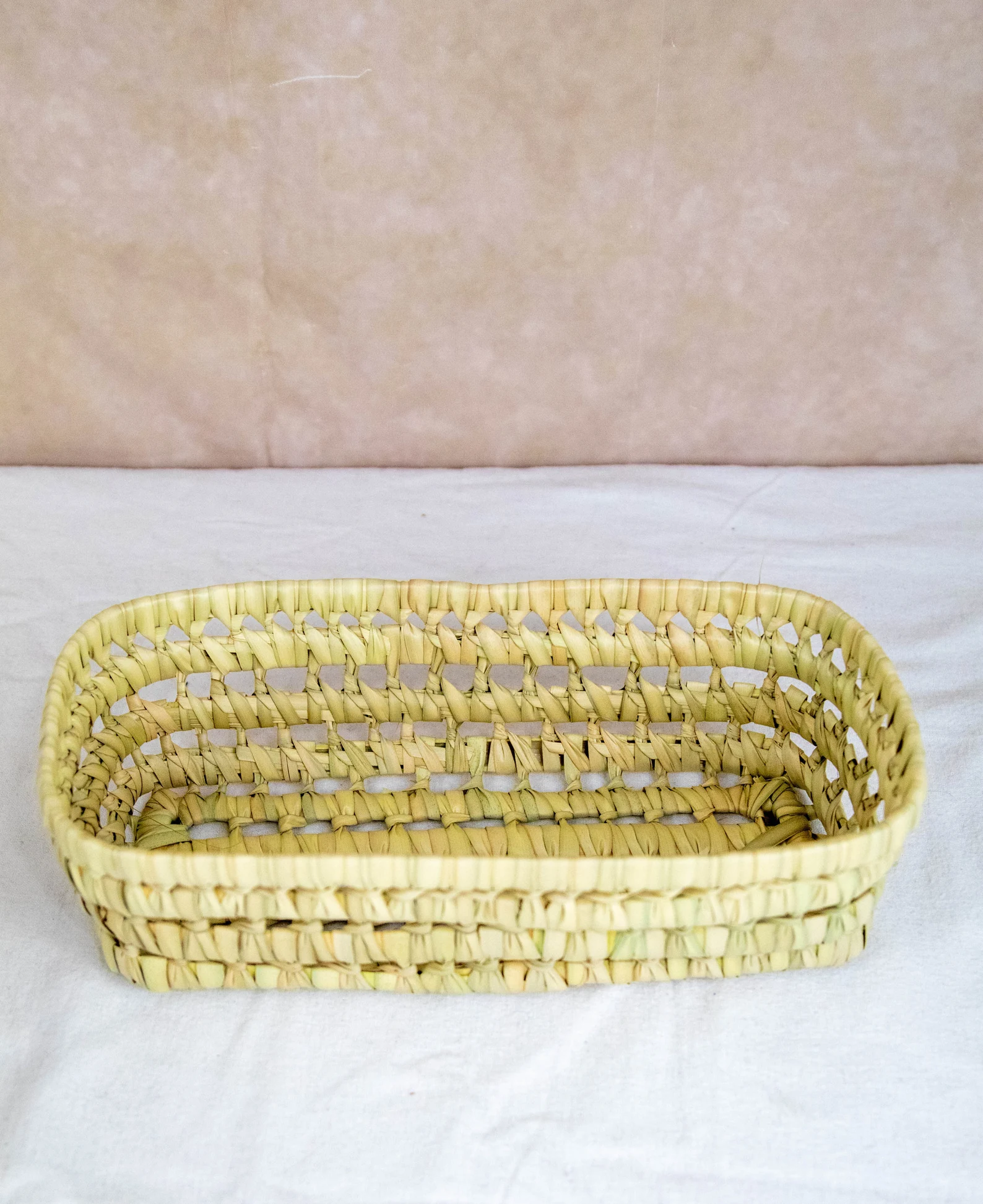 Tétouan Raffia Basket - Hand-Coiled Mountain Palm — view 4