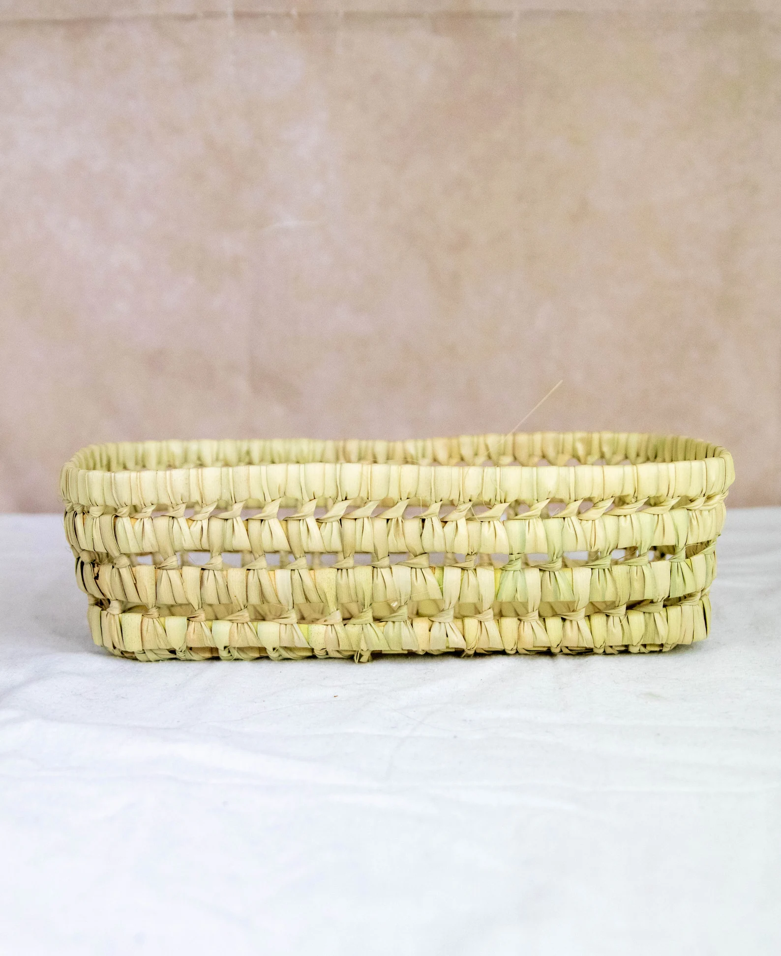 Tétouan Raffia Basket - Hand-Coiled Mountain Palm — view 7
