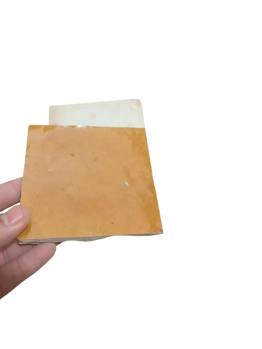 Amber Zellige Tiles — Handmade Fès, 10×10cm, 25pcs — view 3