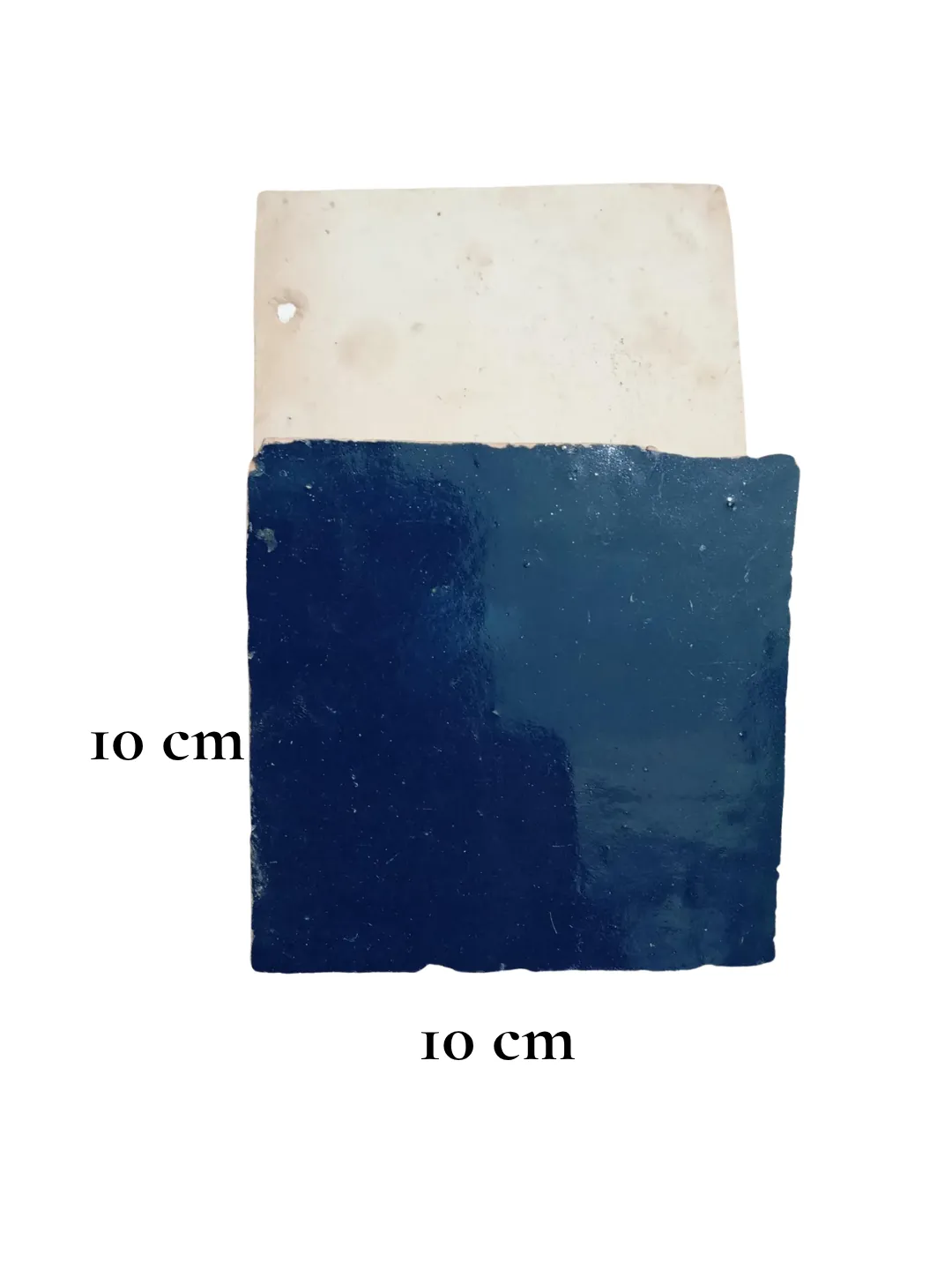 Fès Zellige Tiles Deep Blue — 50×50cm, 25 Tiles